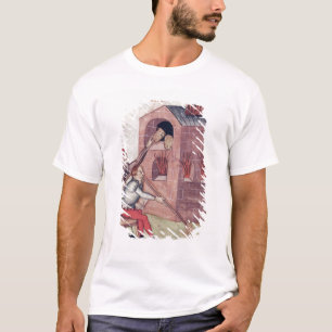 Glazen blowers, van "Tractatus de Herbis" T-shirt