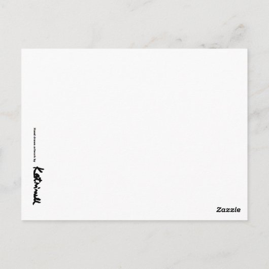 Glazen Briefkaart (Achterkant)