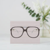  glazen briefkaart (Staand voorkant)