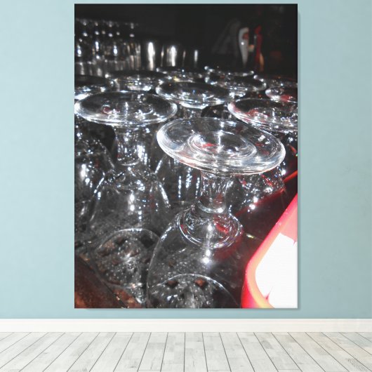 Glazen Canvas Afdruk (Insitu (Houten vloer))