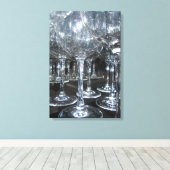 Glazen Canvas Afdruk (Insitu (Houten vloer))