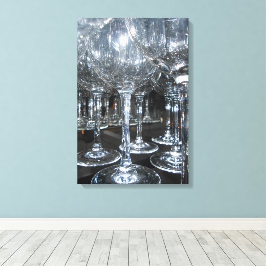 Glazen Canvas Afdruk (Insitu (Houten vloer))