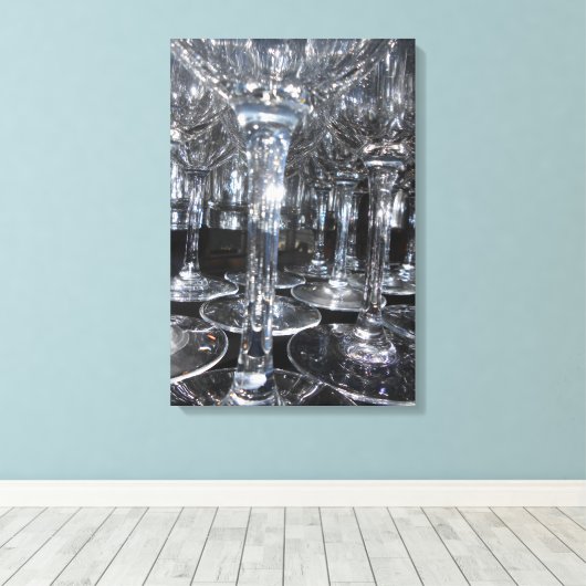 Glazen Canvas Afdruk (Insitu (Houten vloer))