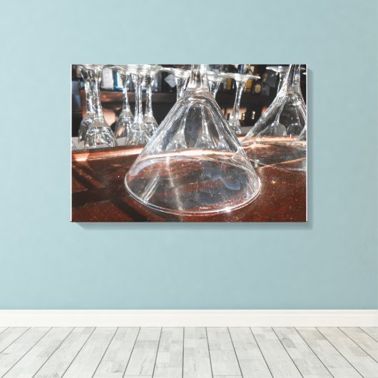 Glazen Canvas Afdruk (Insitu (Houten vloer))