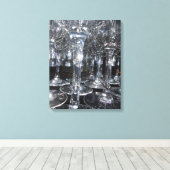 Glazen Canvas Afdruk (Insitu (Houten vloer))