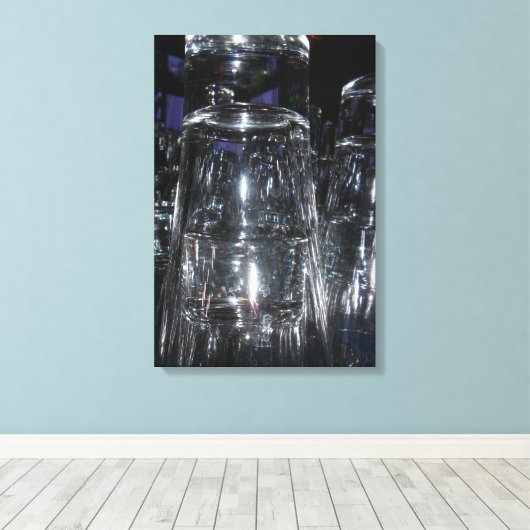 Glazen Canvas Afdruk (Insitu (Houten vloer))