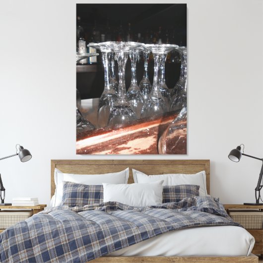 Glazen Canvas Afdruk (Insitu (Slaapkamer))