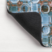 Glazen cirkels mousepad muismat (Hoek)