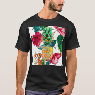 Glazen dieren Ananas T-shirt