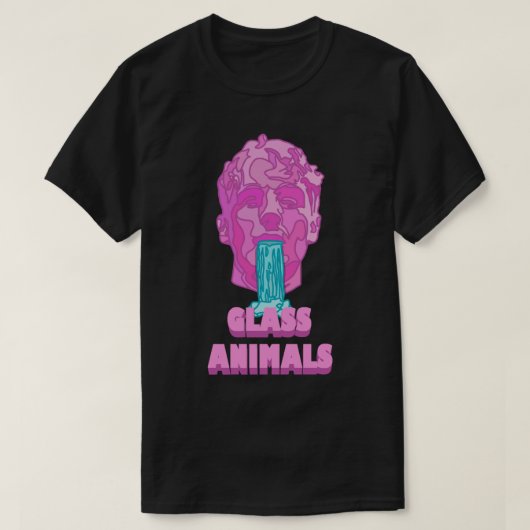 Glazen dieren Soda Waterval Head en Logo T-shirt (Design voorkant)