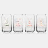 Glazen Drinkware Set voor Verjaardag en Baby showe (Achterkant)