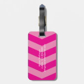 Glazen en Eiffeltoren, Bagagelabel van Parijs (Achterkant verticaal)