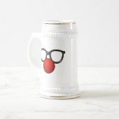 Glazen en neus bierpul (Voorkant links)