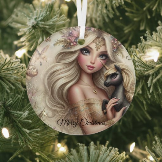 Glazen exquise kerstversiering, betoverend glas ornament (Insitu)