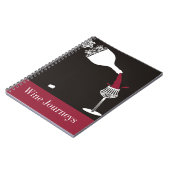 glazen flesje voor kristaldecoratie notitieboek (Linkerzijde)