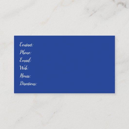 Glazen flesjes Kleurrijk Antiek flesje Collectie Visitekaartje (Achterkant)