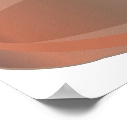 Glazen flesvaas poster (Hoek)