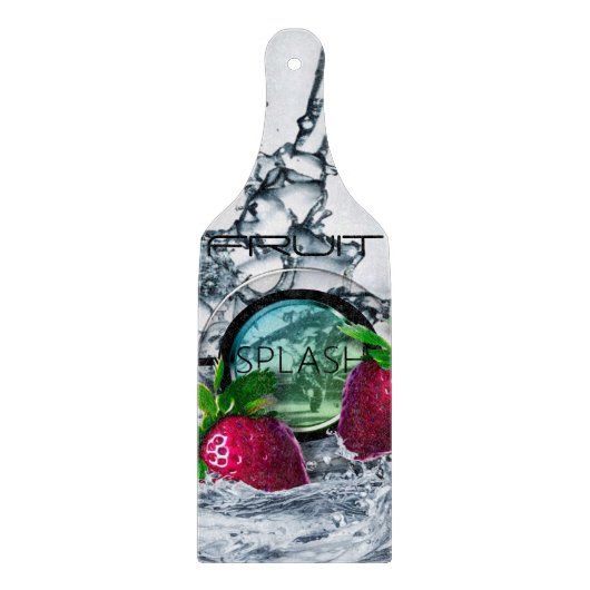 Glazen fruit - snijplank (Voorkant)