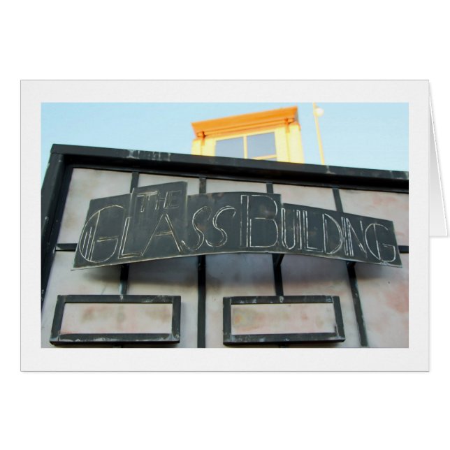 Glazen gebouw (Voorkant Horizontaal)