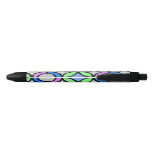 Glazen gekleurd zwarte inkt pen (Achterkant)