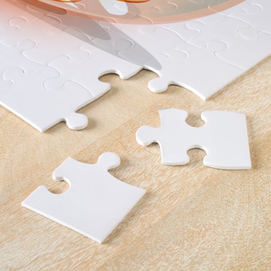 Glazen Geld Reis Pot Legpuzzel (Zijkant)