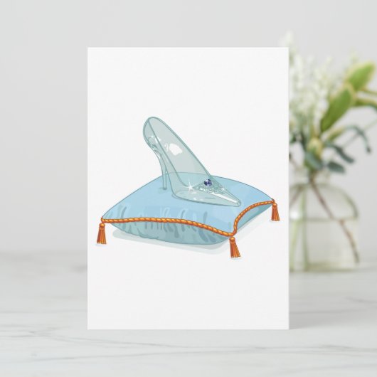 Glazen geleider op een piloot" kaart (Staand voorkant)