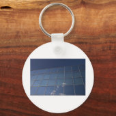 glazen gevel - bedrijfsgebouw sleutelhanger (Voorkant)