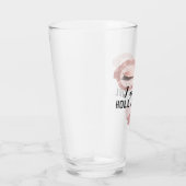 Glazen Girly Roos Grappig Unieke Wimpers Make-up (Rechts)