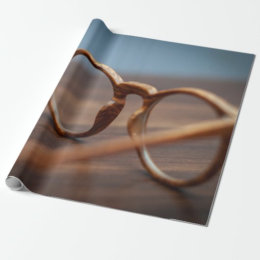 Glazen glazen lijst cadeaupapier (Uitgerold)