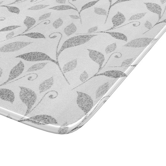 Glazen glazen snijvlak van fijn getextureerd fijn snijplank (Hoek)