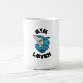 Glazen gymliefhebber koffiemok (Center)