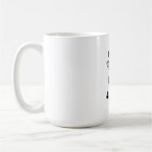 Glazen gymliefhebber koffiemok (Links)