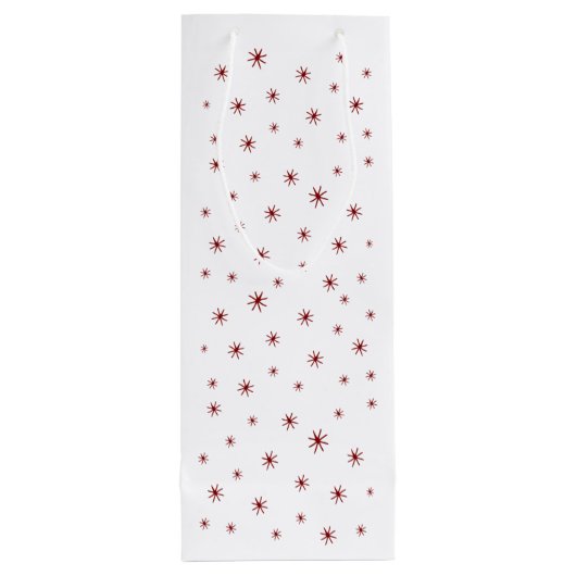 Glazen halfvolledige gierige wijngierst met kat wijn cadeautas (Achterkant)