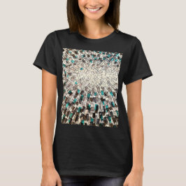 Glazen handgemaakte T-shirt