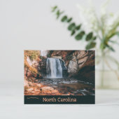 Glazen Herfsten North Carolina Briefkaart (Staand voorkant)