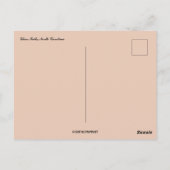 Glazen Herfsten North Carolina Briefkaart (Achterkant)