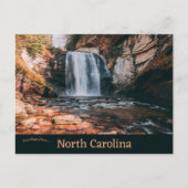 Glazen Herfsten North Carolina Briefkaart (Voorkant)