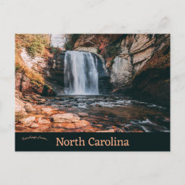 Glazen Herfsten North Carolina Briefkaart