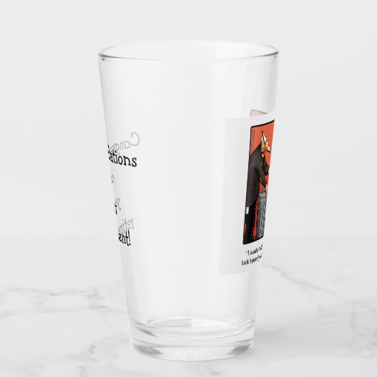 Glazen Humor voor hem (Rechts)