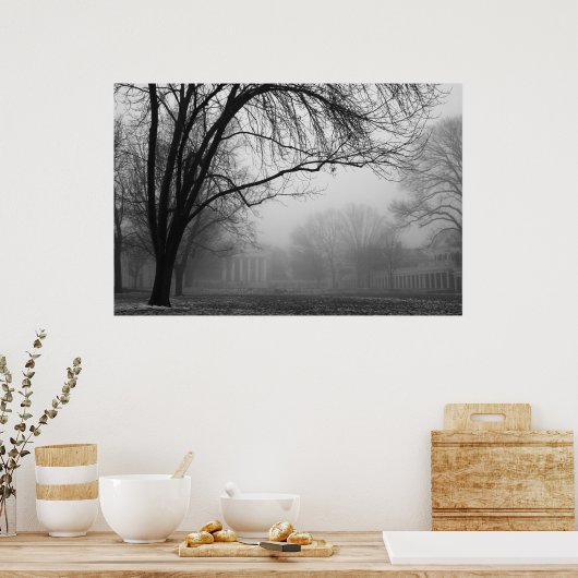 Glazen in de vuist poster (Keuken)