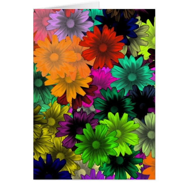 Glazen in lood bloemen (Voorkant)