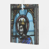 Glazen in lood kerk raam glas ornament (Voorkant links)