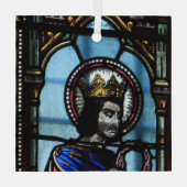 Glazen in lood kerk raam glas ornament (Achterkant)