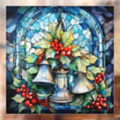 Glazen in lood klokken venster vastklampen raamsticker (Vel 2)