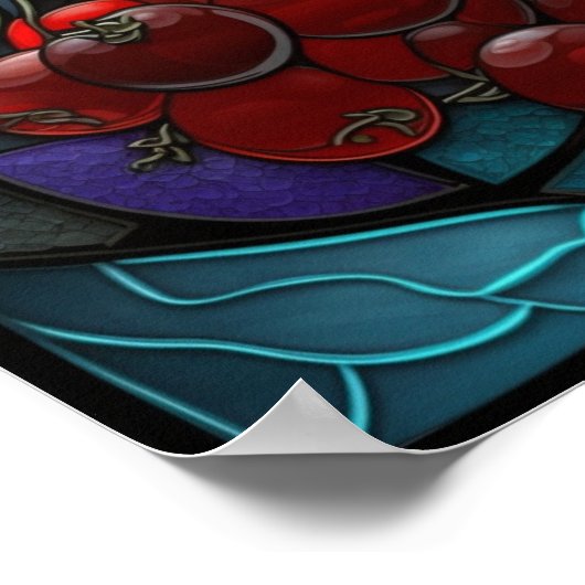 Glazen in lood poster (Hoek)