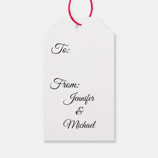 Glazen in lood ramen kerstset 10 cadeaulabel (Achterkant)