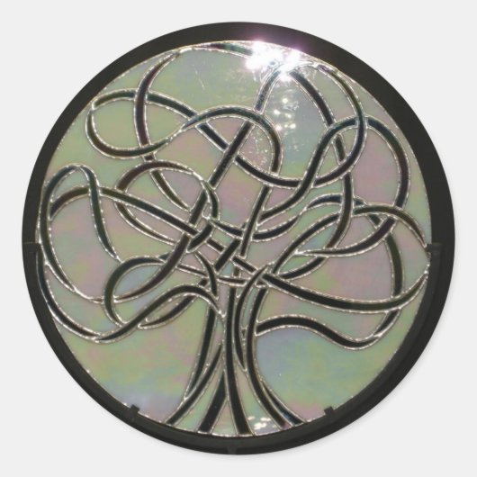 Glazen in lood sticker (Lifes Lights) (Voorkant)