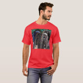 Glazen in lood t-shirt (Voorkant volledig)
