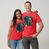 Glazen in lood t-shirt (Unisex)