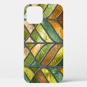Glazen in lood textuur: kleurrijke 3D-elegantie. Case-Mate iPhone Case